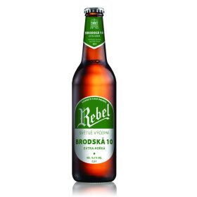 Rebel Brodská 10 svetle vycepni 4,2% 0,5L