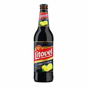 Litovel cerny citron 4% 0,5L