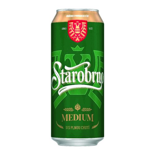 Starobrno Medium 4,7% 0,5L dobozos
